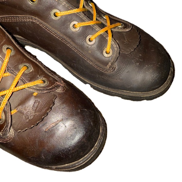 Danner Quarry Boots USA Brown Hiking Work Boots Gore-Tex Size 12 Waterproof - Picture 7 of 10
